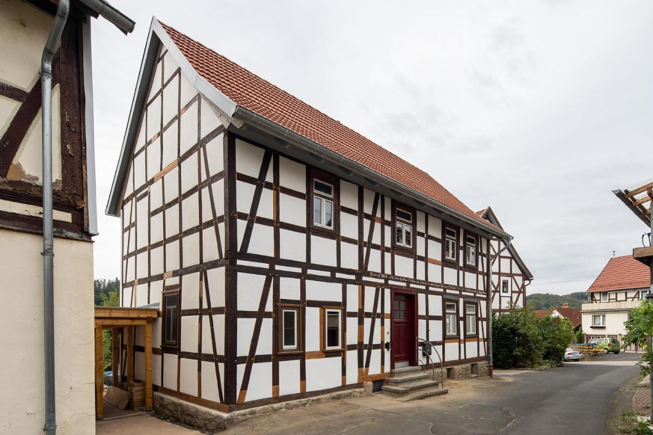 Auszeithaus Edertal Villa Kleinern Bagian luar foto